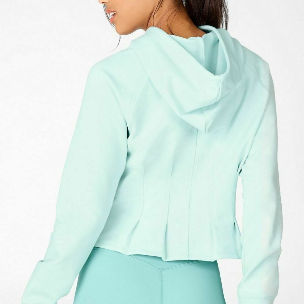 NWT Fabletics June Hoodie Hooded Sweatshirt HW8677 - Picture 3 of 9